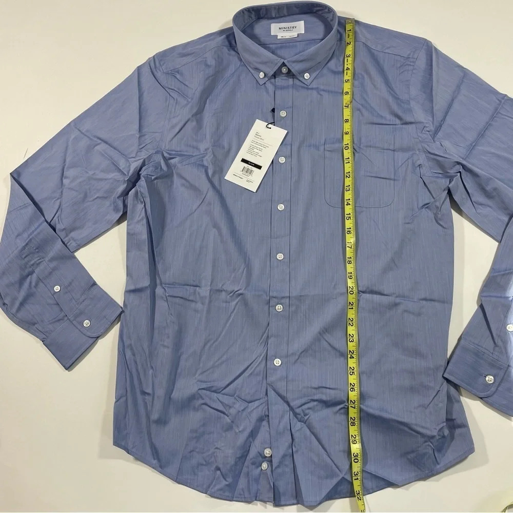 New Ministry Of Supply Mens Gemini Shirt Woven - Picture 5 of 7